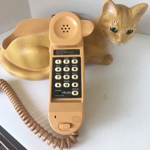 Vintage Cat push button phone